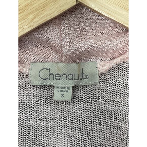 Chenault open Cardigan Sweater Light Pink Women’s Size S - Picture 3 of 5